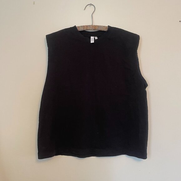 & Other Stories Tops - Padded Shoulder Tank Top